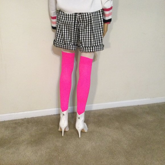 SIZE 9 RHINESTONE TRIMMED ANKLE BOOTS - Picture 5 of 7